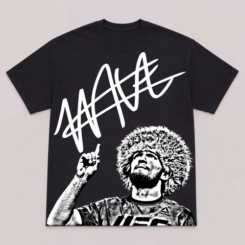 KHABIB NURMAGOMEDOV — hand-printed tee