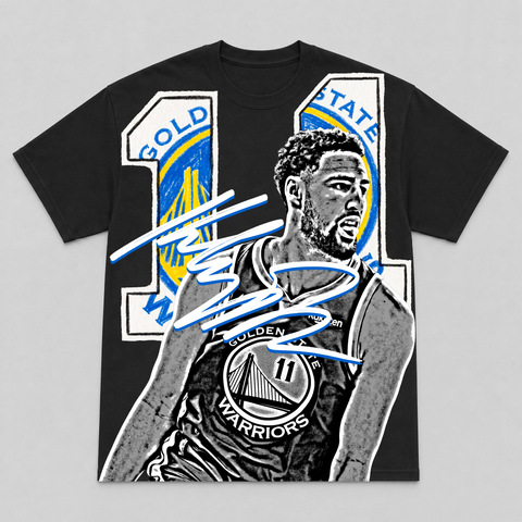 KLAY THOMPSON — hand-printed tee