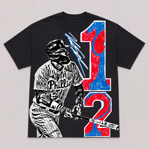 KYLE SCHWARBER — hand-printed tee