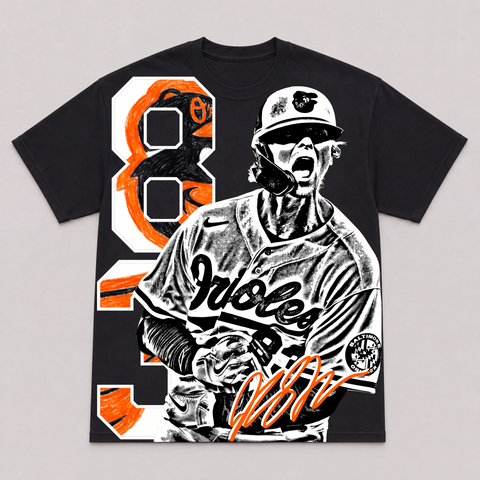 KYLE STOWERS — hand-printed tee