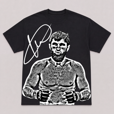 MAGOMED ANKALAEV — hand-printed tee