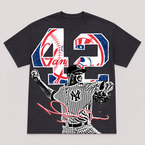 MARIANO RIVERA — hand-printed tee