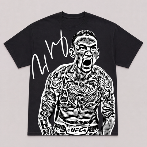 MAX HOLLOWAY III — hand-printed tee