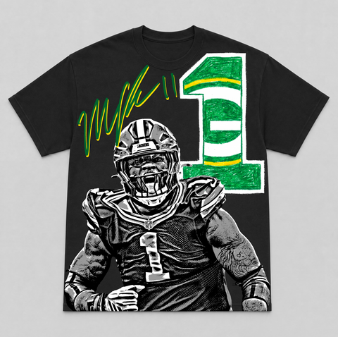 MICAH PARSONS — hand-printed tee