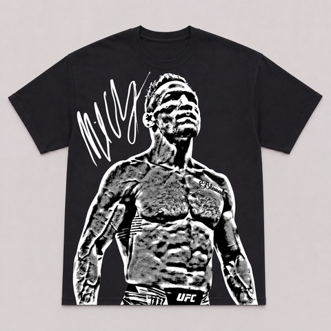 MICHAEL CHANDLER — hand-printed tee