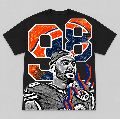 MONTEZ SWEAT — hand-printed tee