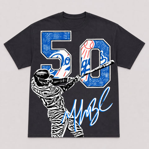 MOOKIE BETTS — hand-printed tee