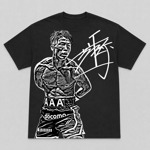 NAOYA INOUE — hand-printed tee