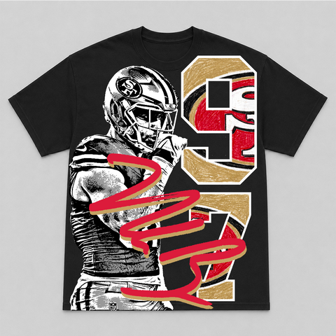 NICK BOSA — hand-printed tee