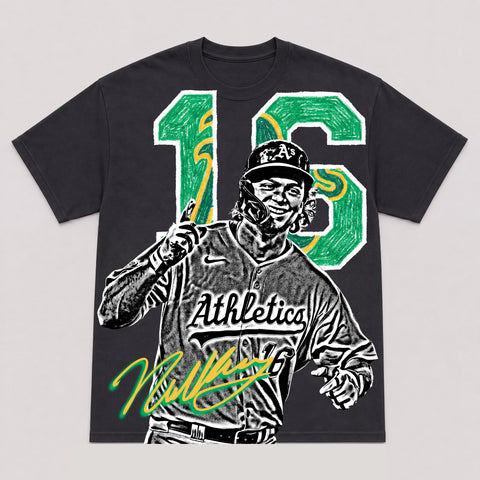 NICK KURTZ — hand-printed tee