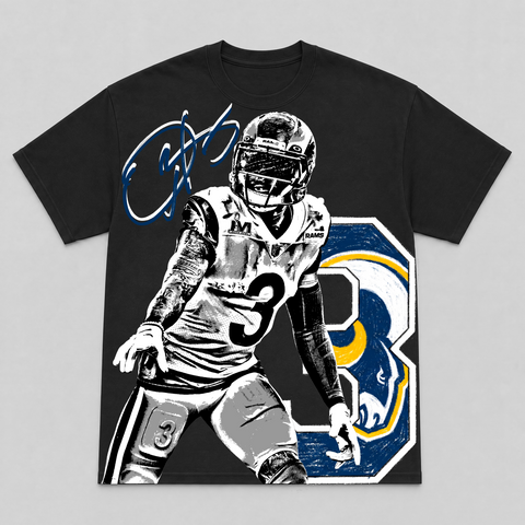 ODELL BECKHAM JR — hand-printed tee