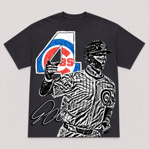 PETE CROW-ARMSTRONG — hand-printed tee