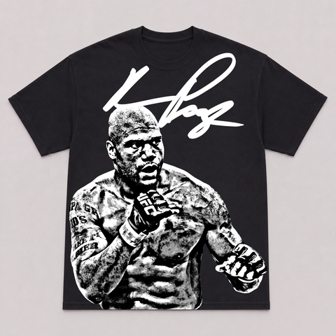 RAMPAGE JACKSON II — hand-printed tee