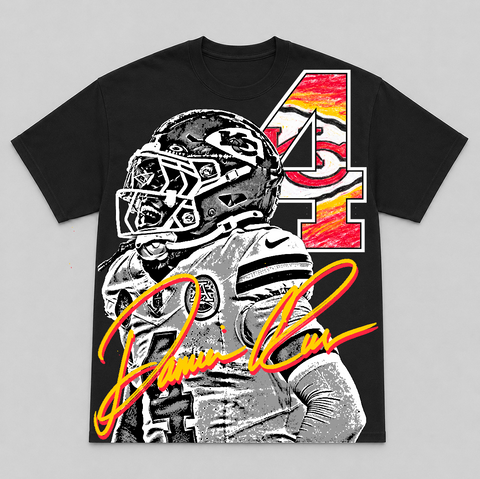 RASHEE RICE — hand-printed tee