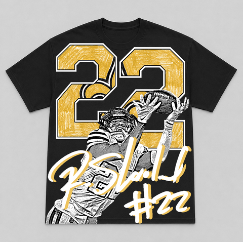 RASHID SHAHEED — hand-printed tee