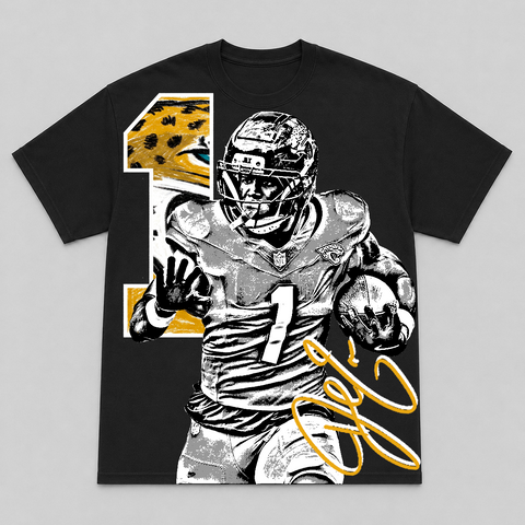 TRAVIS ETIENNE — hand-printed tee