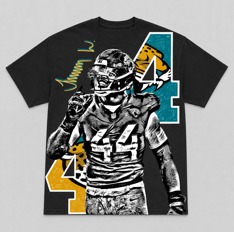 TRAVON WALKER — hand-printed tee