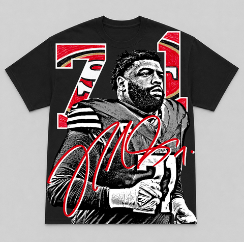 TRENT WILLIAMS — hand-printed tee