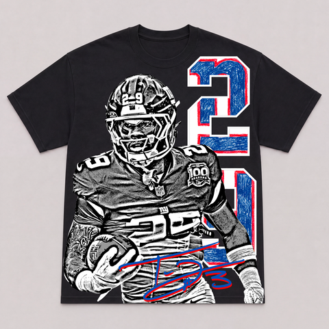 TYRONE TRACY JR — hand-printed tee