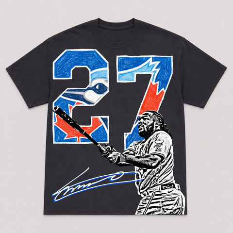 VLADIMIR GUERRERO JR — hand-printed tee