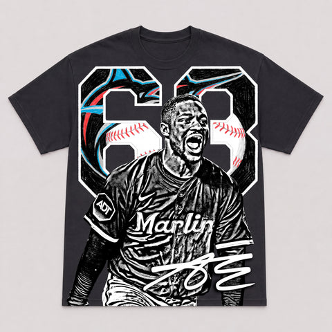 XAVIER EDWARDS — hand-printed tee