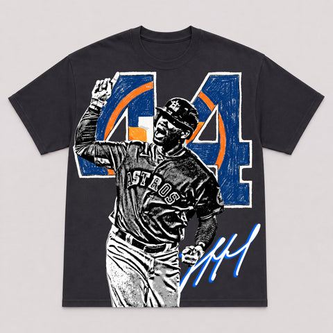 YORDAN ALVAREZ — hand-printed tee