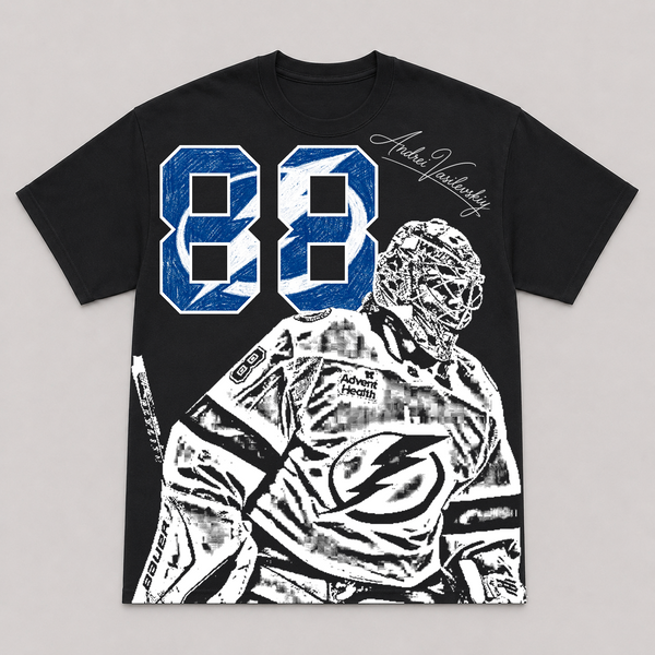 VASILEVSKIY — hand-printed tee