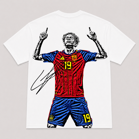 YAMAL SPAIN — hand-printed tee